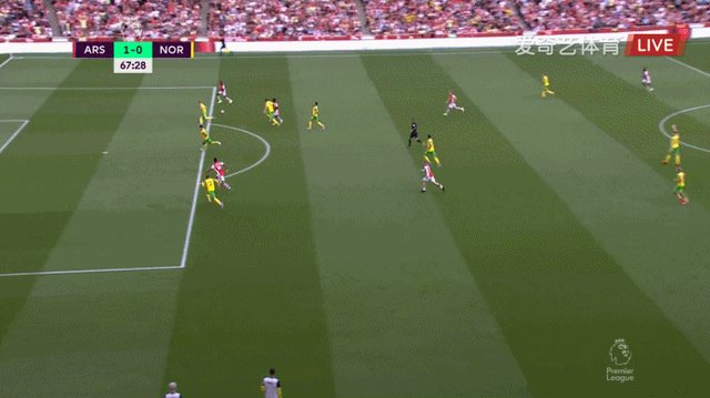 B体育-【英超】奥巴梅杨破门 阿森纳1比0诺维奇迎联赛首胜